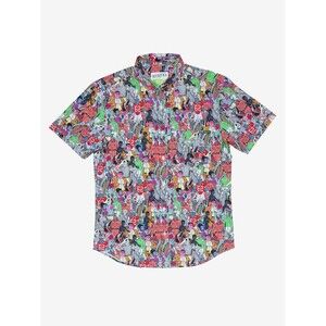 RSVLTS Beetlejuice "Netherworld Waiting Room" button-up shirt